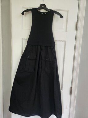 Mint Velvet Mixed Media Dress